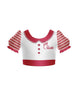 Us Chickens Puff Sleeve Crop Top