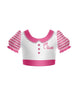 Us Chickens Puff Sleeve Crop Top