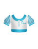 Us Chickens Puff Sleeve Crop Top