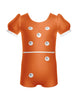 Dominos Puff Sleeve Biketard