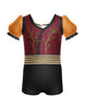 Karate Animals - Tiger - Kung Fu Panda Puff Sleeve Biketard