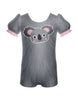 Koala Puff Sleeve Biketard