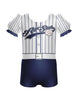 All Stars Baseball Puff Sleeve Biketard