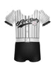 All Stars Baseball Puff Sleeve Biketard
