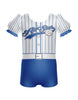 All Stars Baseball Puff Sleeve Biketard