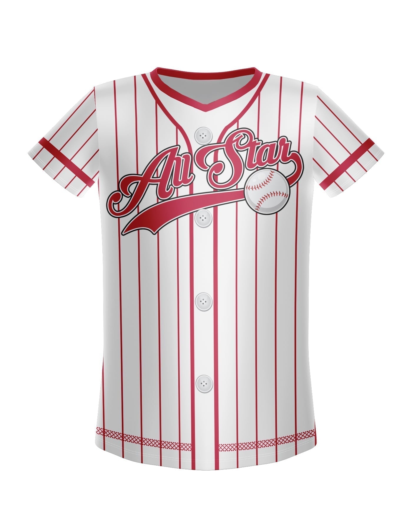 Little All Star V Neck T Shirt