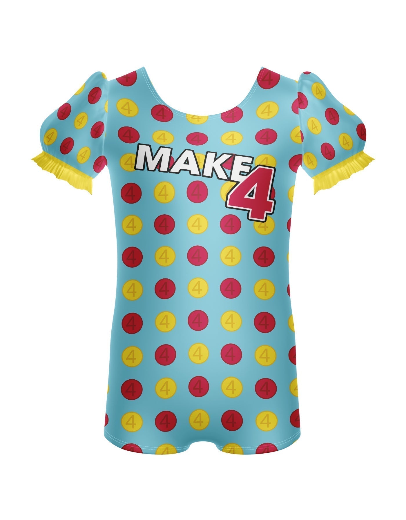 Make 4 Puff Sleeve Biketard