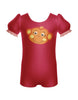 Funky Monkey Puff Sleeve Biketard