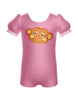 Funky Monkey Puff Sleeve Biketard