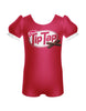 Tip Tap Puff Sleeve Biketard