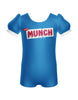 Munch Puff Sleeve Biketard