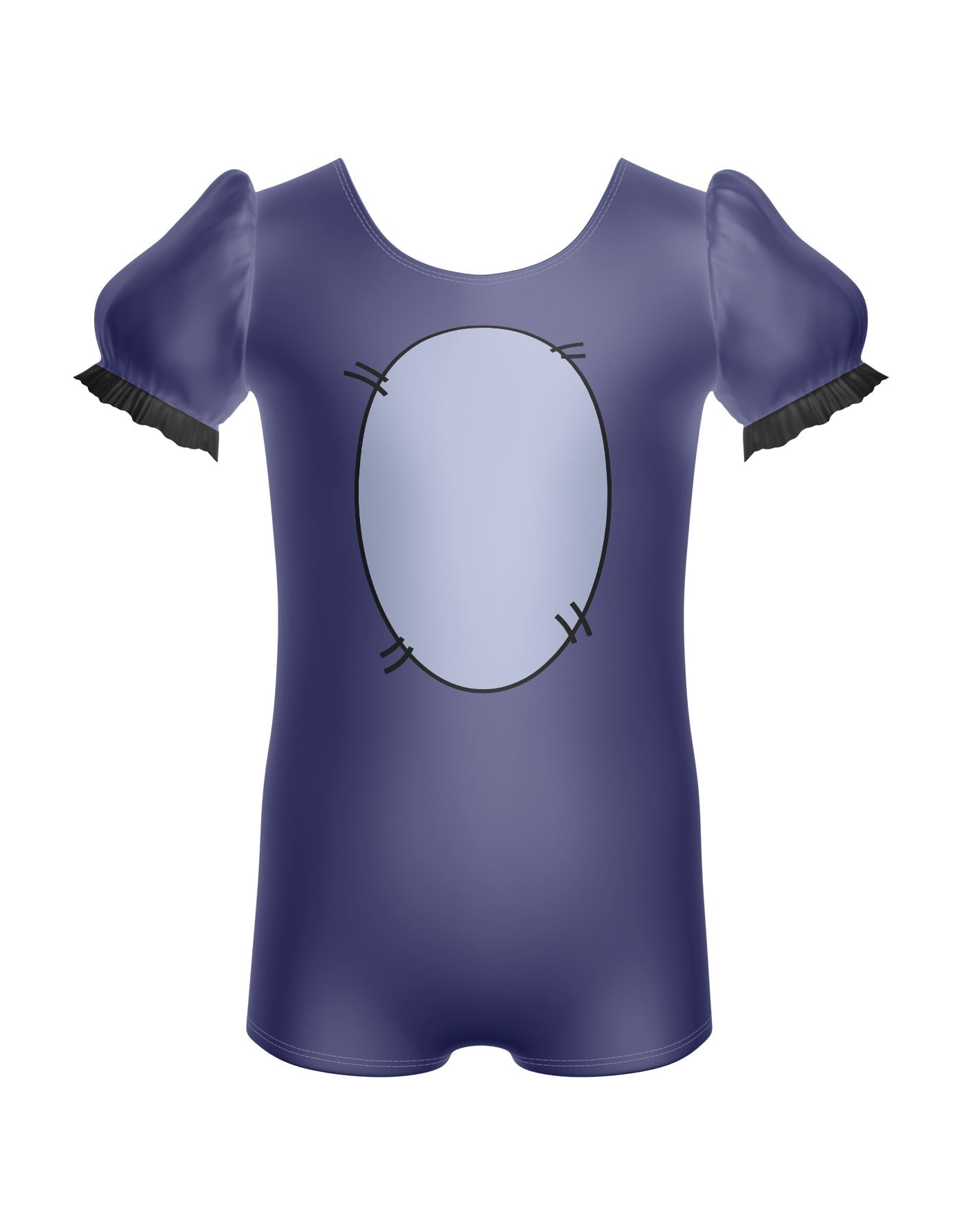 Little Donkey Puff Sleeve Biketard