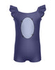 Little Donkey Camisole Flutter Sleeve Biketard