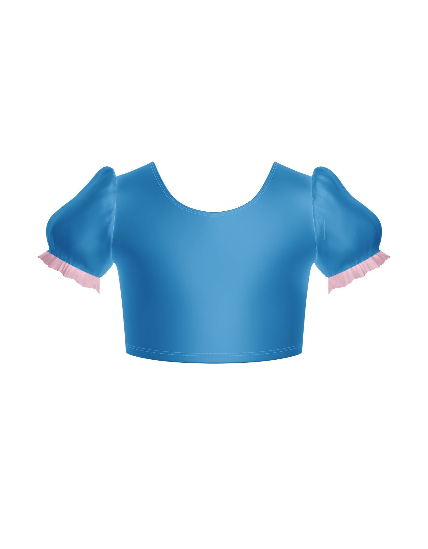 Little Roo Puff Sleeve Crop Top