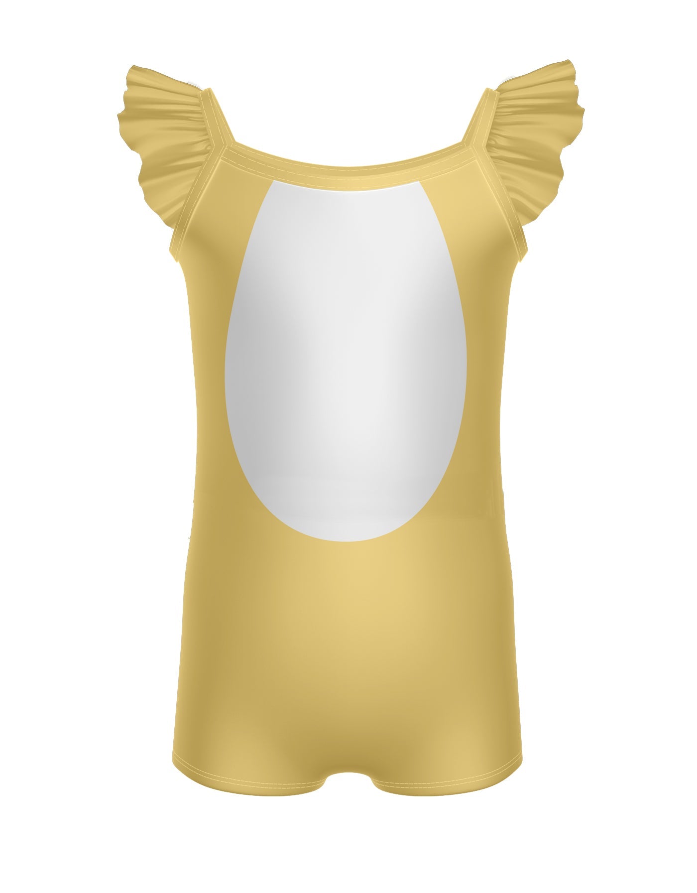 Little Rabbit Camisole Flutter Sleeve Biketard