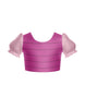 Little Piglet Puff Sleeve Crop Top