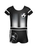 Kick It Cap Sleeve Biketard