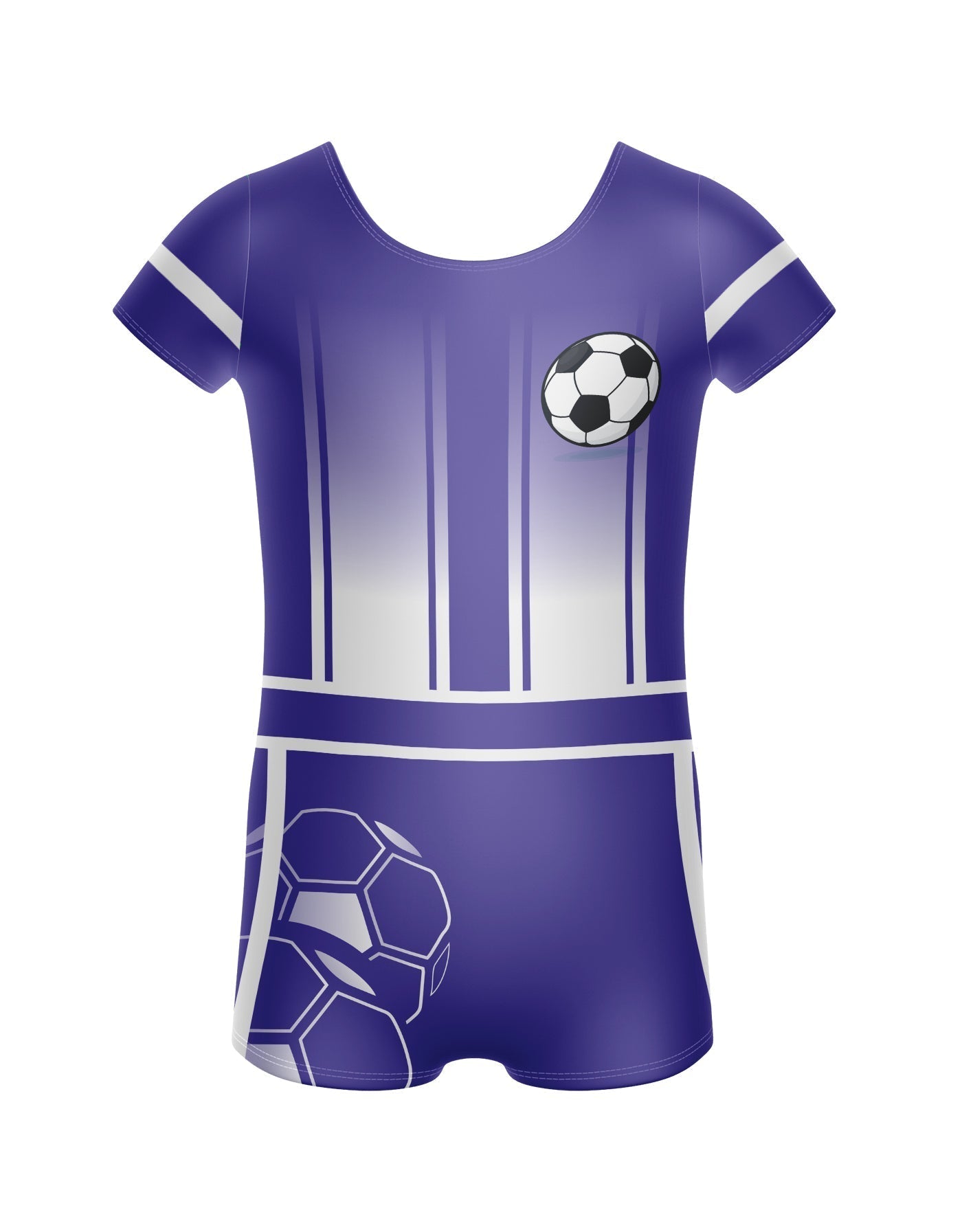 Kick It Cap Sleeve Biketard