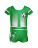 Kick It Cap Sleeve Biketard