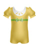 Lemon Gal Puff Sleeve Biketard
