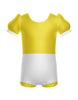 Smurfettes Puff Sleeve Biketard