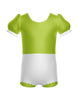 Smurfettes Puff Sleeve Biketard