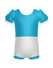 Smurfettes Puff Sleeve Biketard