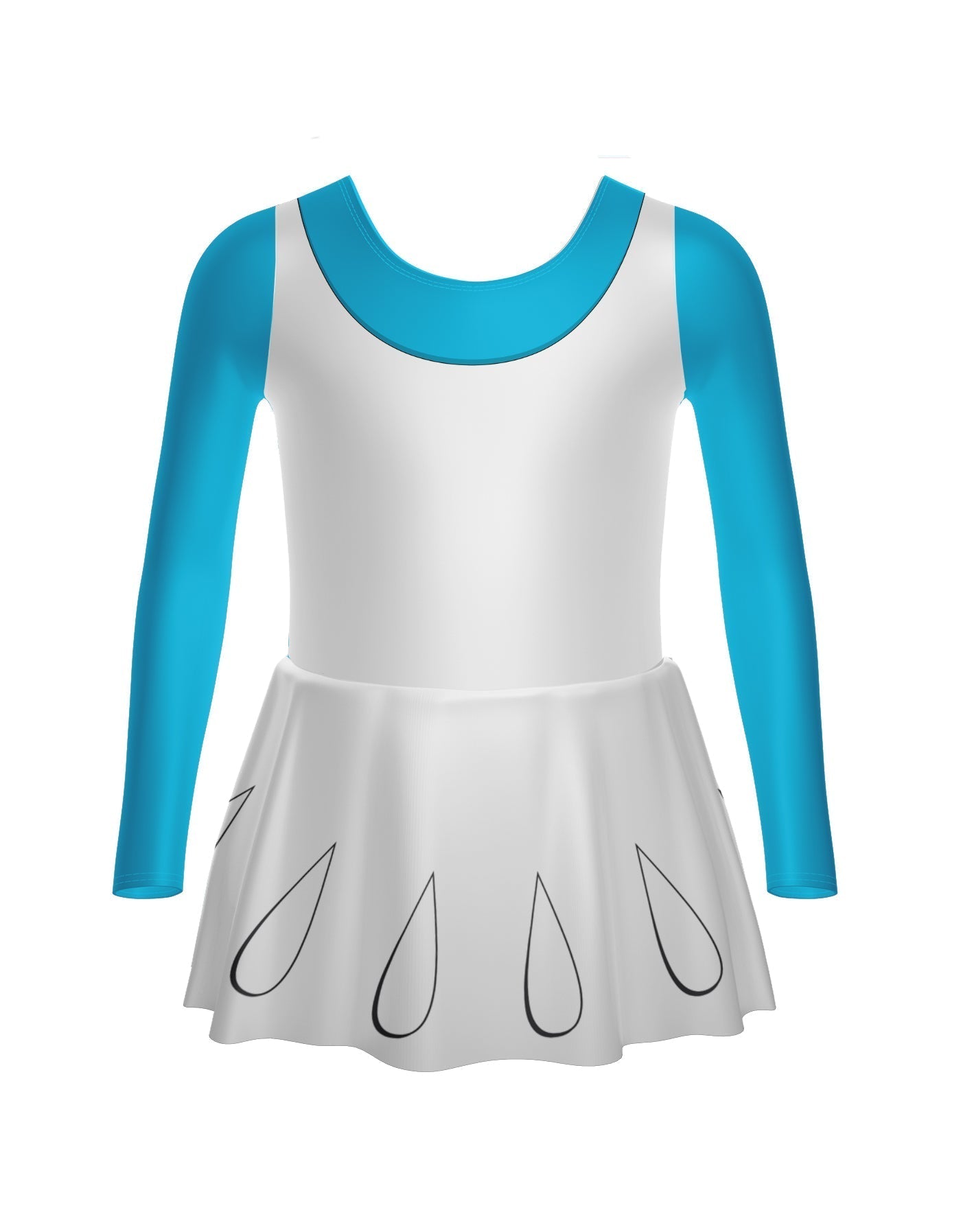 Smurfettes Long Sleeve Dress
