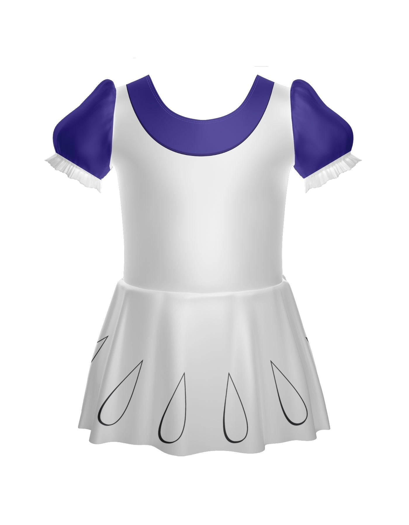 Smurfettes Puff Sleeve Dress