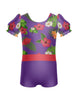 Tropicoco Puff Sleeve Biketard