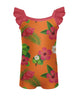 Tropicoco Camisole Flutter Sleeve Biketard