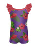 Tropicoco Camisole Flutter Sleeve Biketard