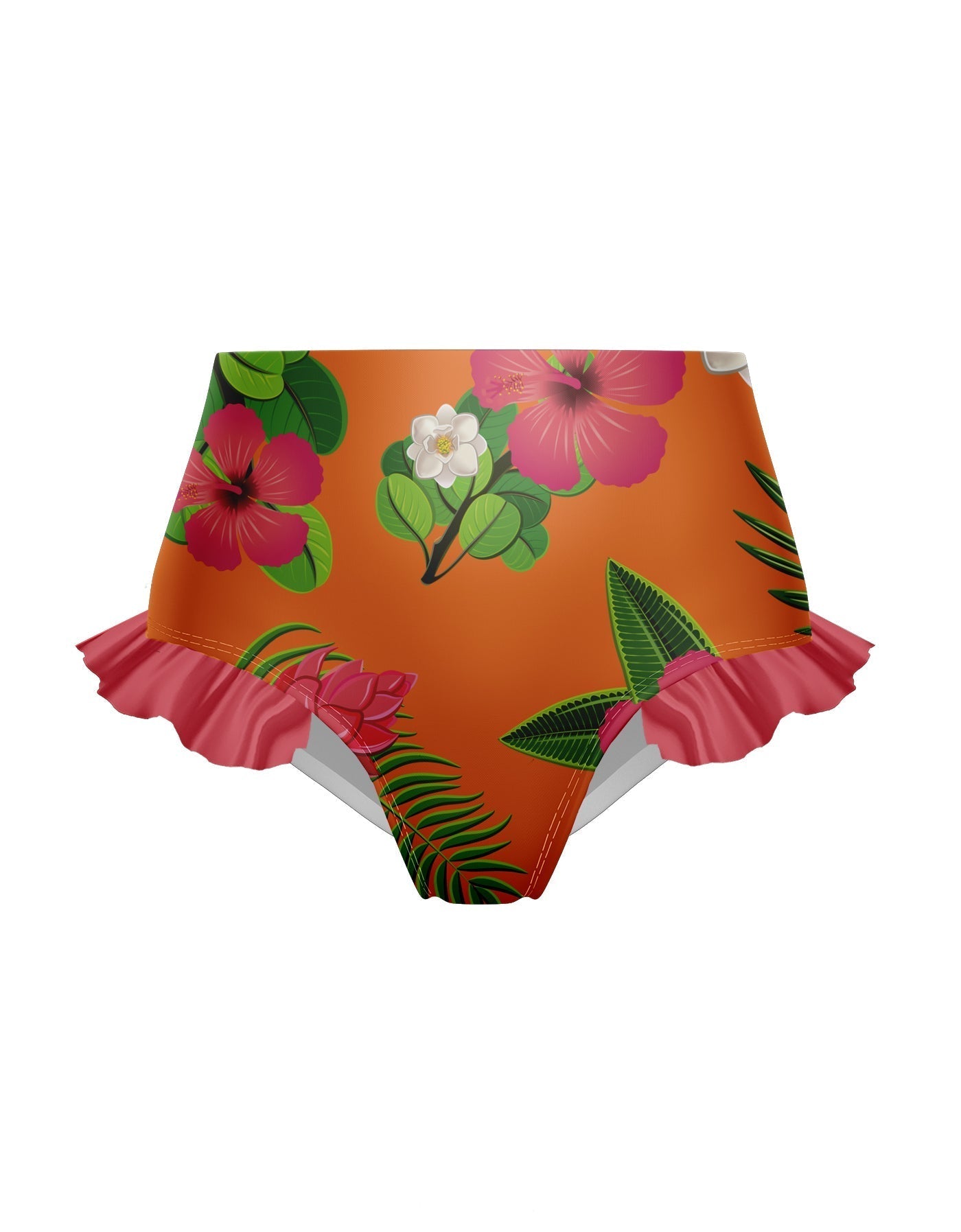 Tropicoco High Rise Panty with Ruffle