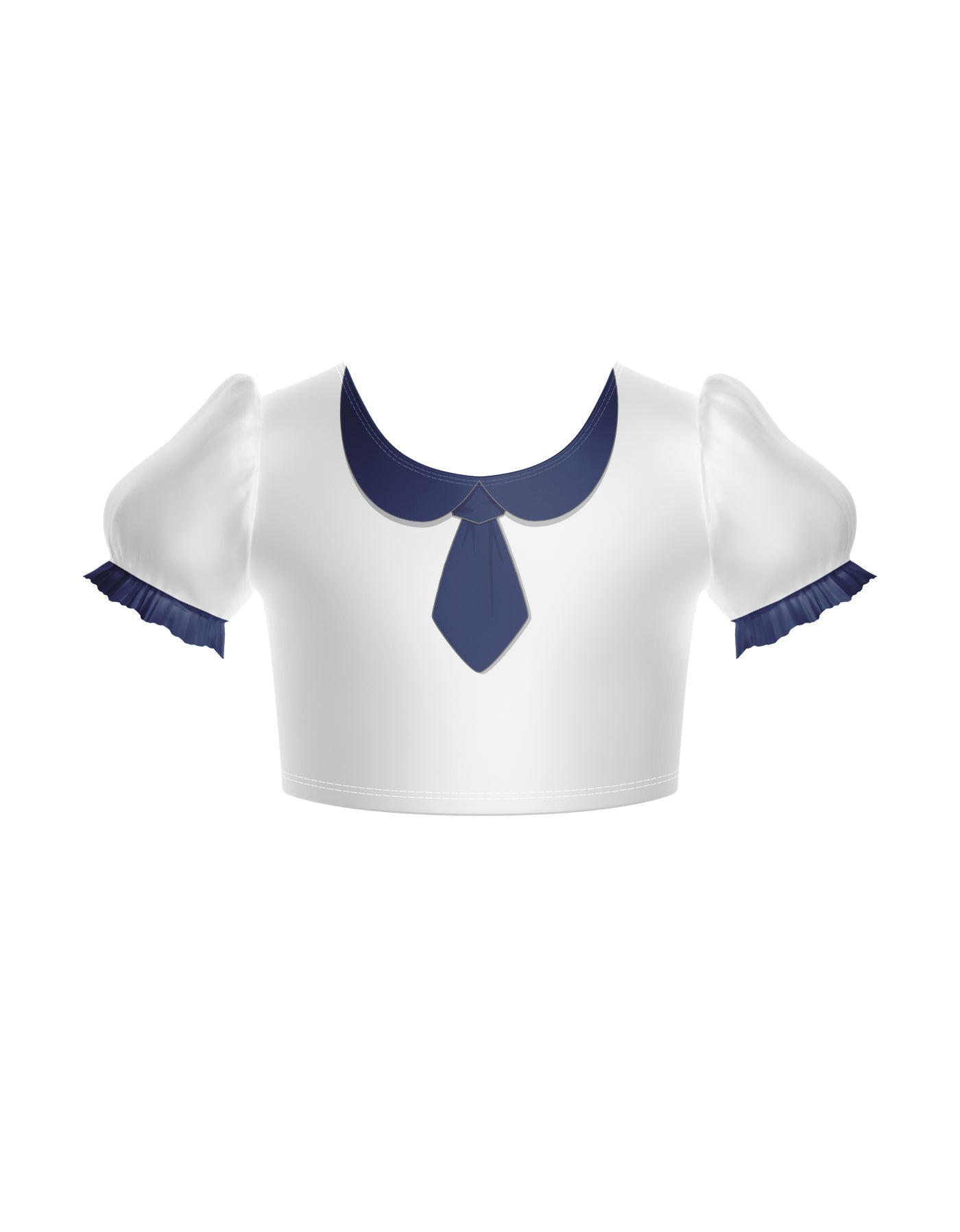 Troop Beverly Hills Puff Sleeve Crop Top