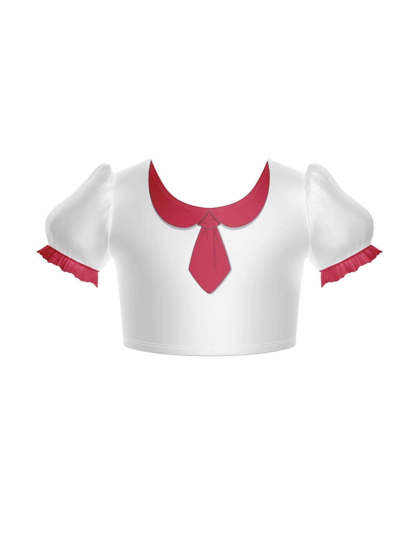 Troop Beverly Hills Puff Sleeve Crop Top