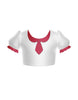 Troop Beverly Hills Puff Sleeve Crop Top