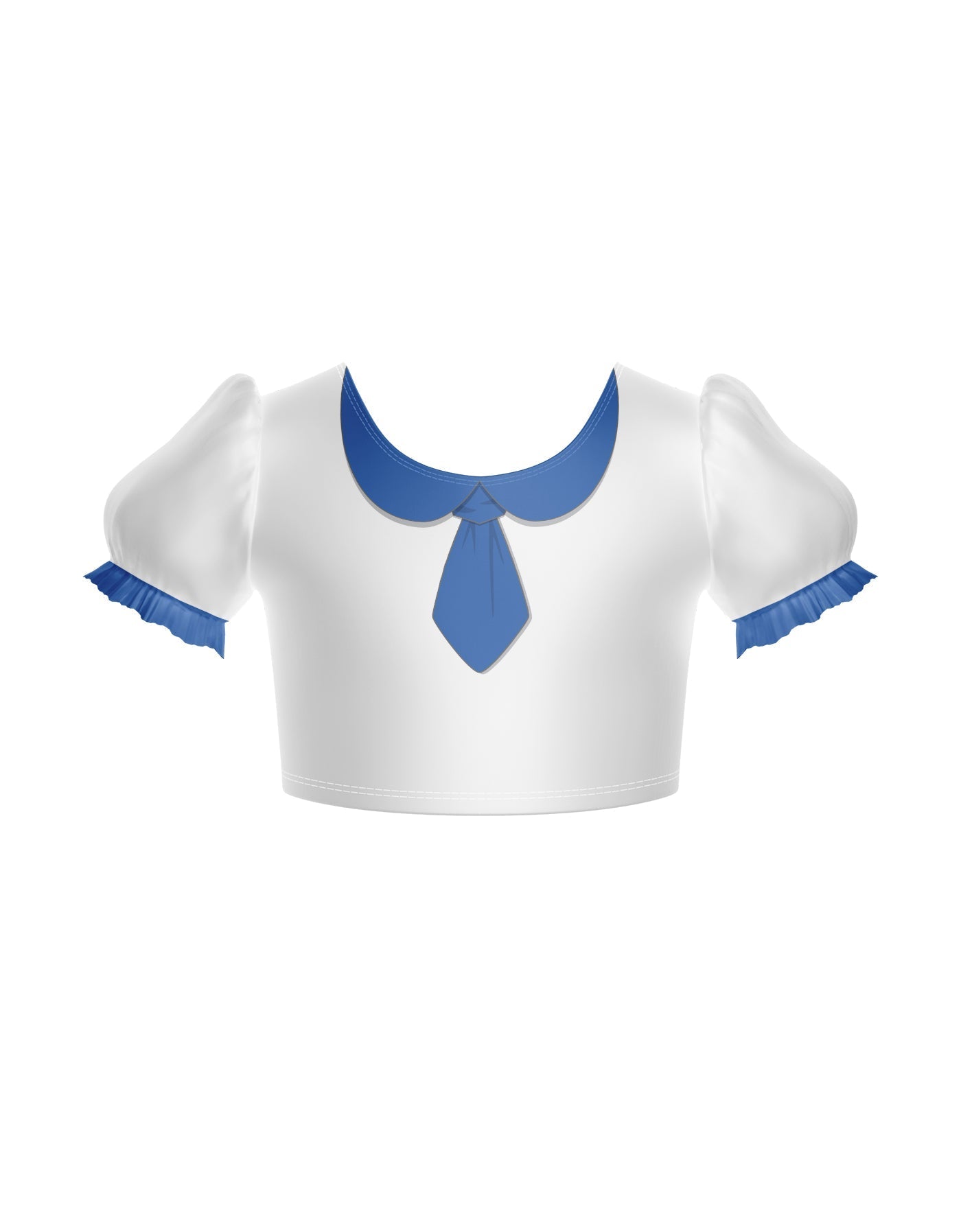 Troop Beverly Hills Puff Sleeve Crop Top