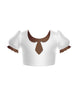 Troop Beverly Hills Puff Sleeve Crop Top