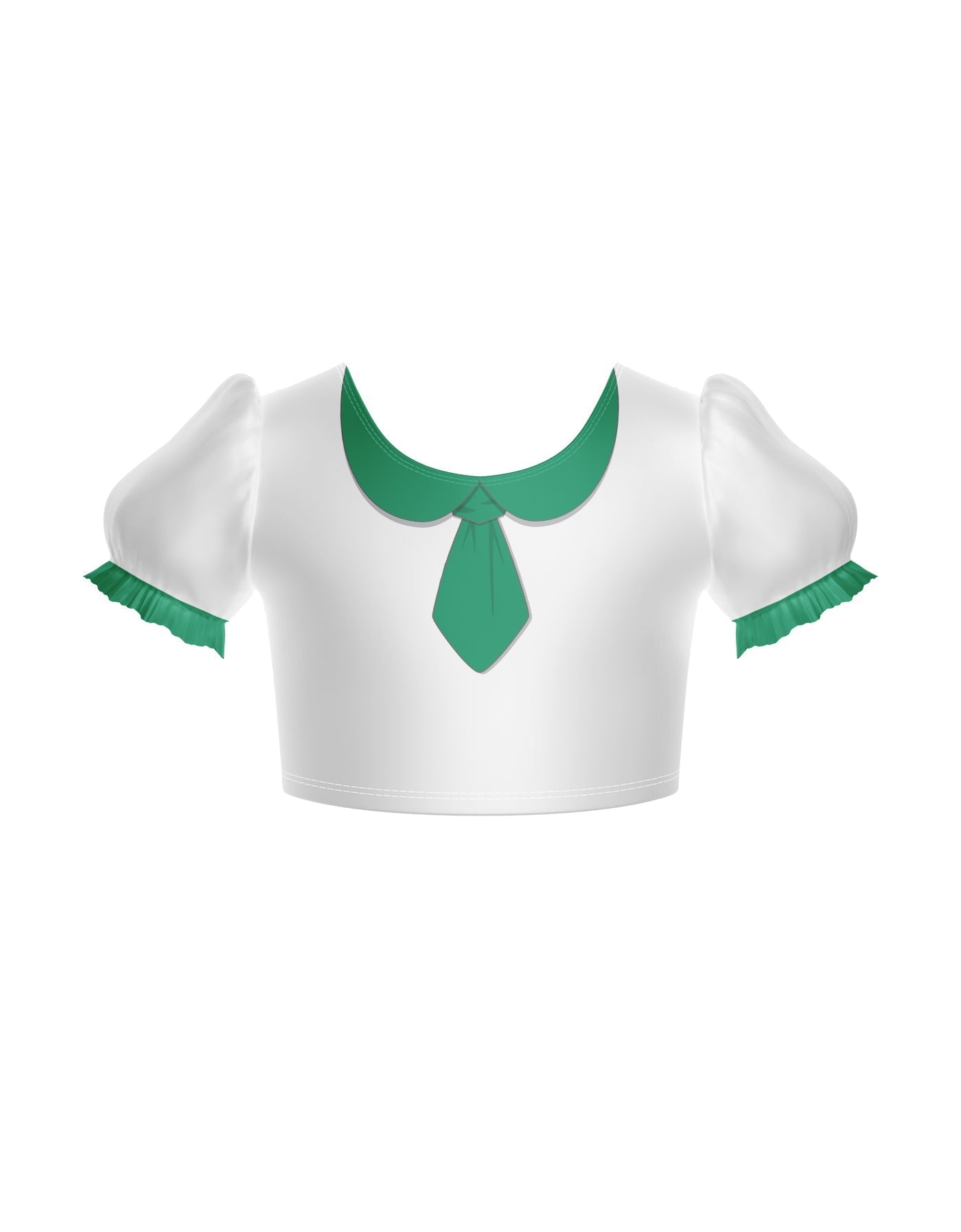 Troop Beverly Hills Puff Sleeve Crop Top