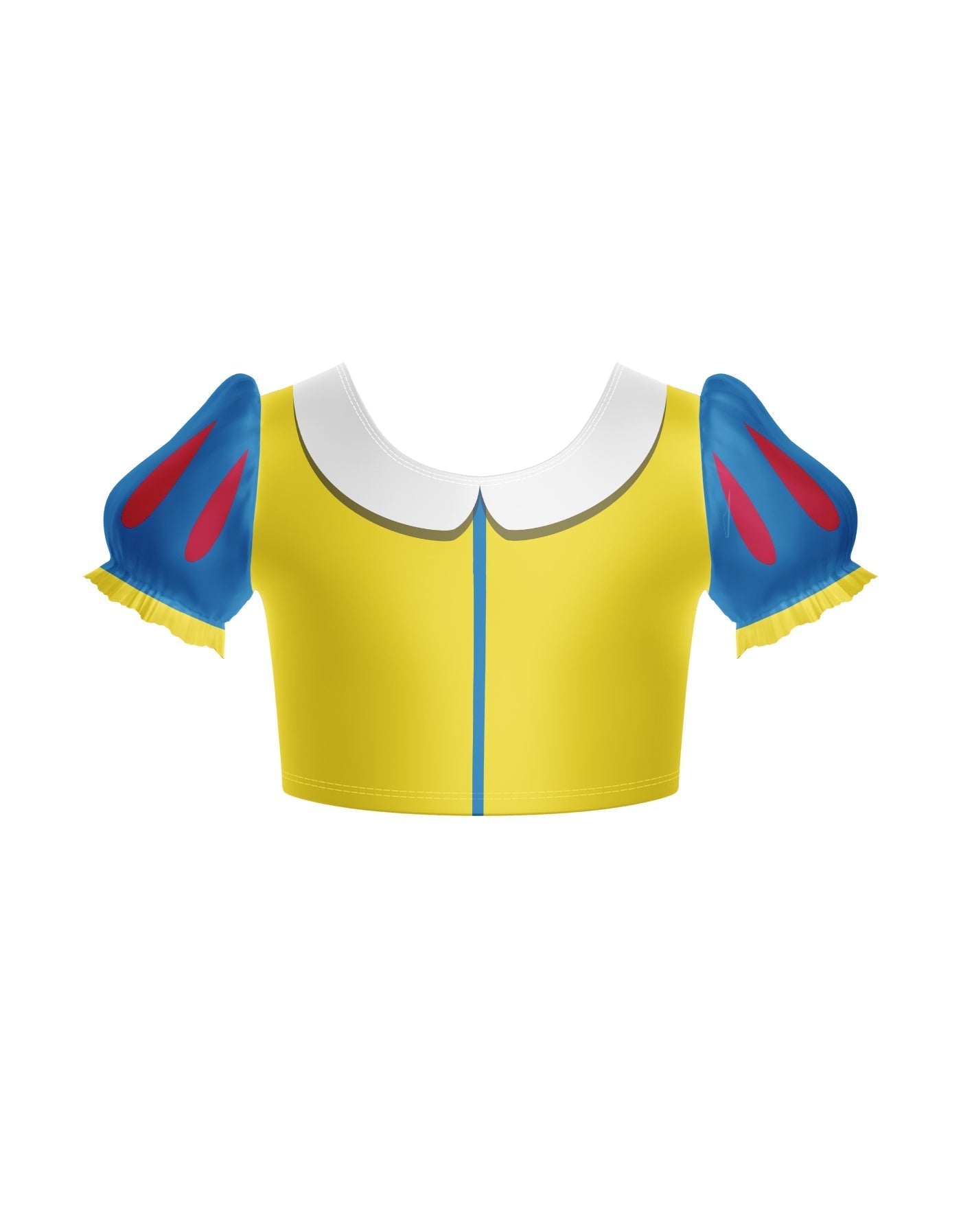 Fairest of them All Puff Sleeve Crop Top
