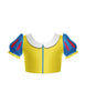 Fairest of them All Puff Sleeve Crop Top