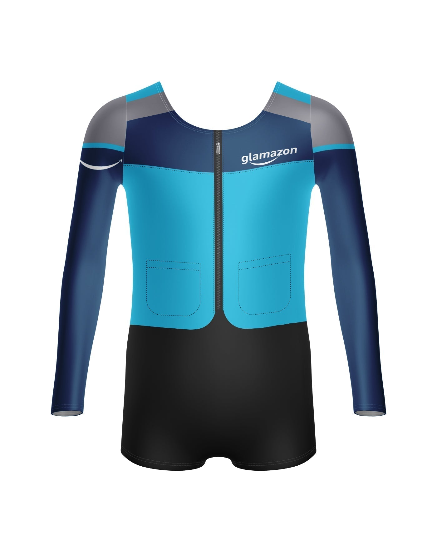 Glamazon Deliveries Long Sleeve Biketard