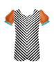Banana Split Puff Sleeve Biketard