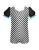 Banana Split Puff Sleeve Biketard