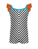 Banana Split Camisole Flutter Sleeve Biketard