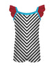 Banana Split Camisole Flutter Sleeve Biketard