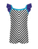 Banana Split Camisole Flutter Sleeve Biketard