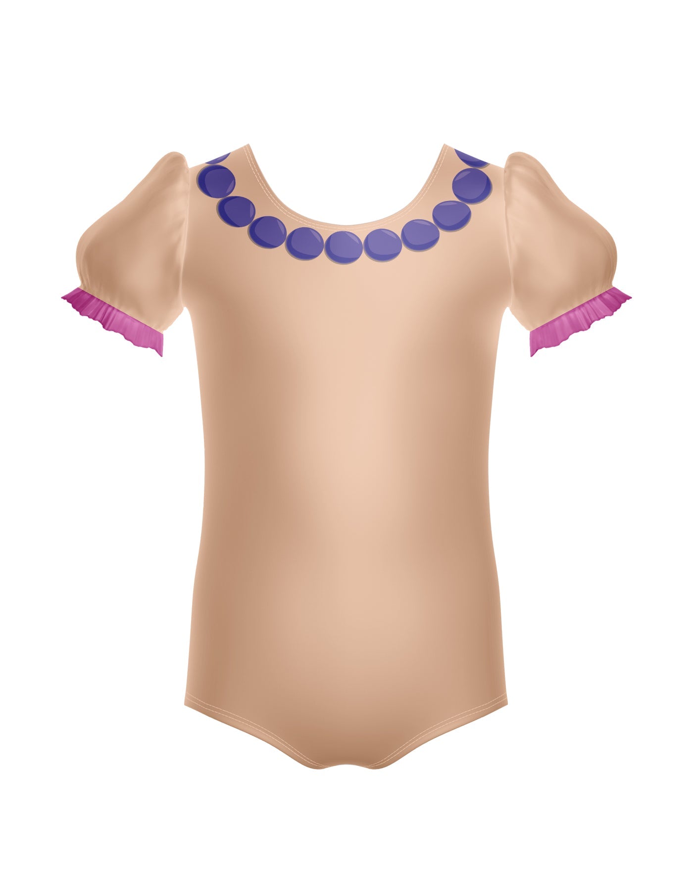 Lets Get Fancy Puff Sleeve Leotard