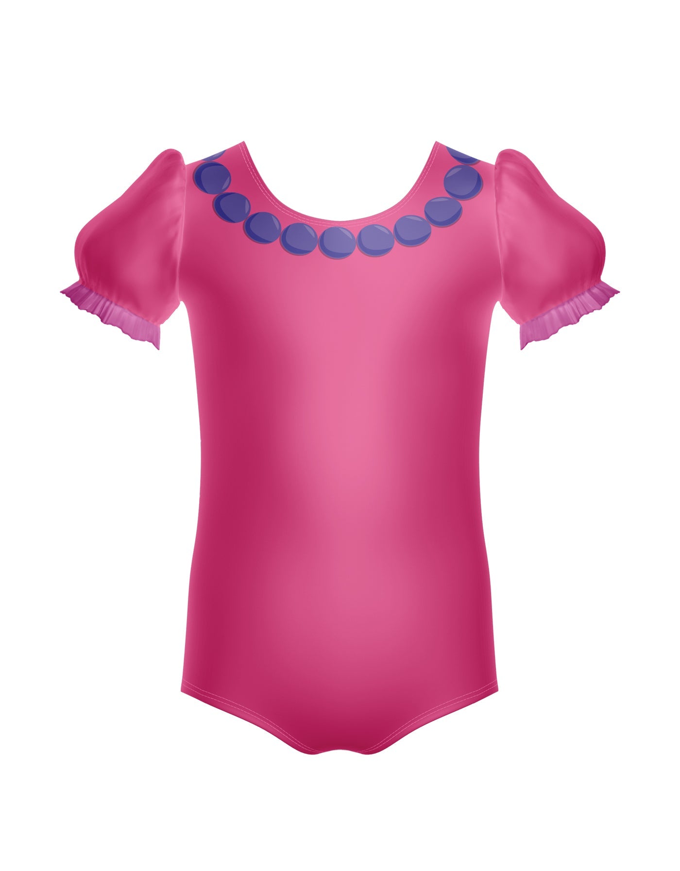 Lets Get Fancy Puff Sleeve Leotard