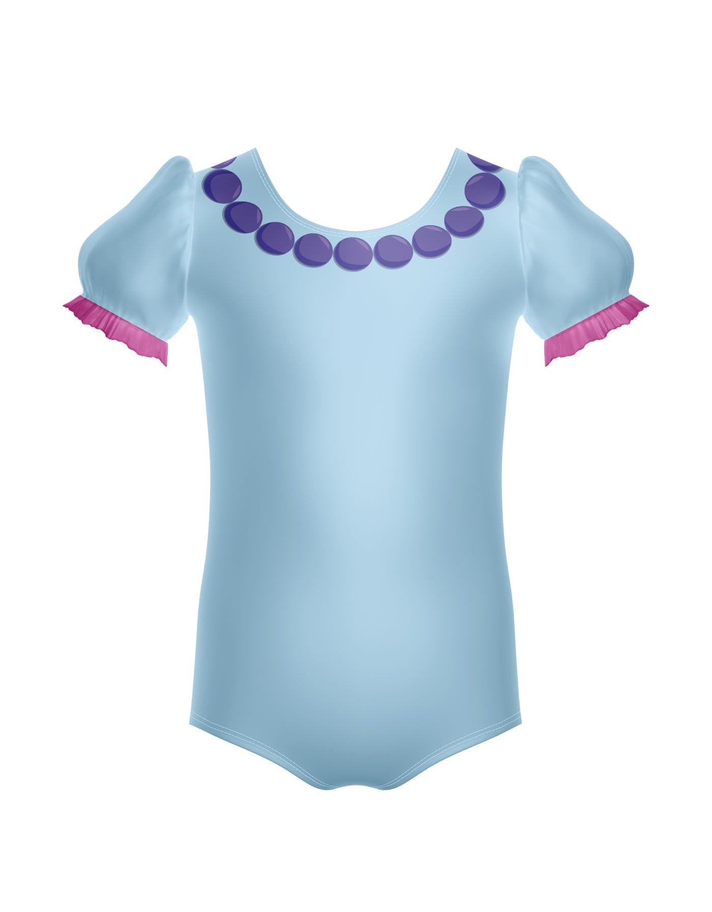Lets Get Fancy Puff Sleeve Leotard
